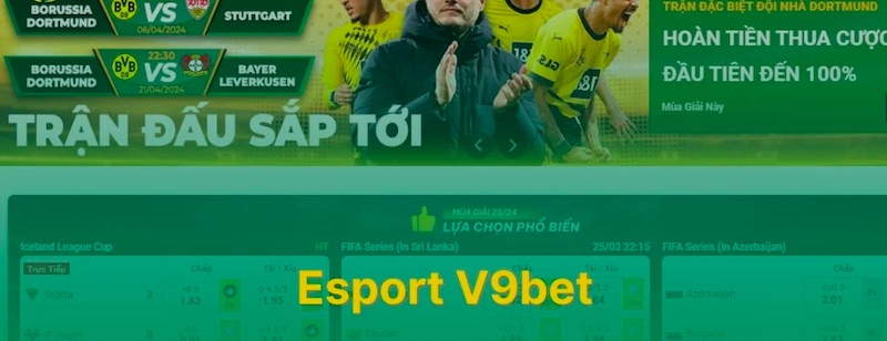 Game CS:GO được yêu thích tại Esport V9bet