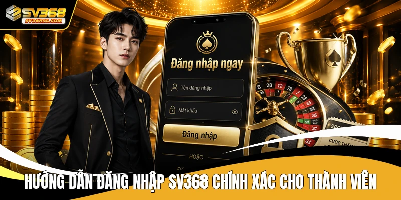 Hướng dẫn đăng nhập SV368 chính xác cho thành viên